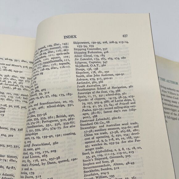 The Way of a Ship‎ Alan Villiers 1970 Hardcover Dustjacket Scribners Sailing - Picture 10 of 10